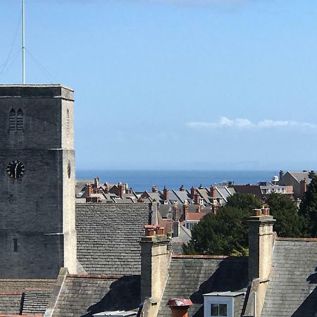 Apartamento Wight View, Flat 2 Rosslyn House Swanage Exterior foto