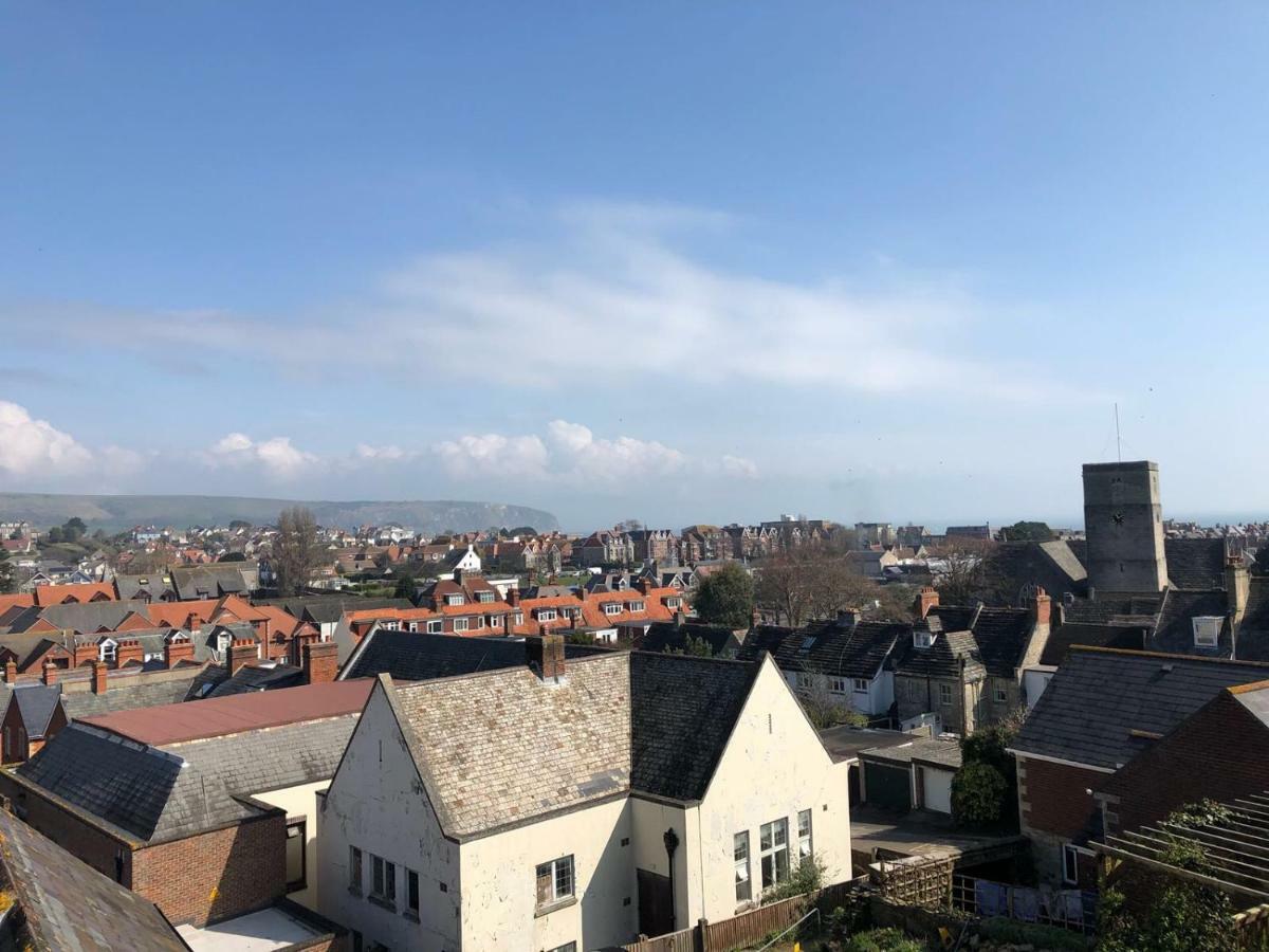 Apartamento Wight View, Flat 2 Rosslyn House Swanage Exterior foto