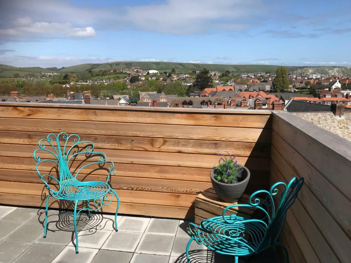 Apartamento Wight View, Flat 2 Rosslyn House Swanage Exterior foto